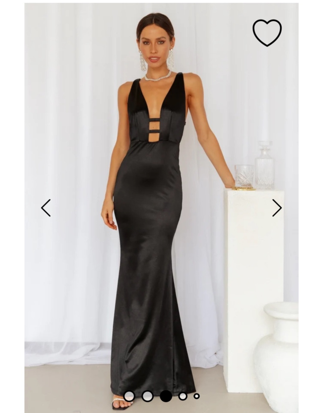 Hello Molly Regal Moment Cutout Maxi Dress